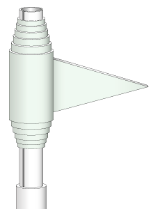 Paper rolled around bead roller